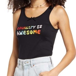 NWT BP Proud Pride gender inclusive baby tank size small